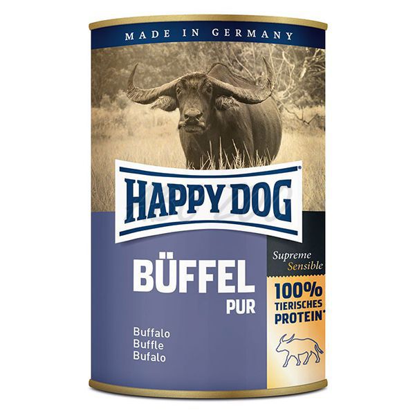 Happy Dog Pur - Büffel 400 g / buvolí maso