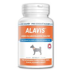 ALAVIS MSM Glukosamin sulfát - pro zdravé klouby a fyzickou kondici, 60 tablet