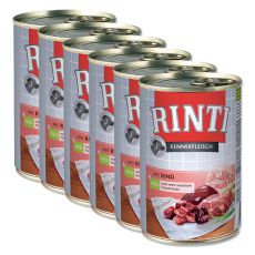 RINTI Hovězí - konzerva 6 x 400 g