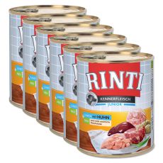 RINTI Junior kuře - konzerva 6 x 800 g