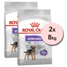 ROYAL CANIN MINI STERILISED ADULT 2 x 8 kg
