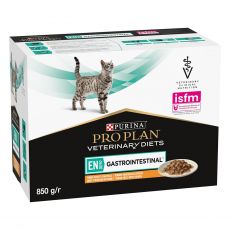 Purina Pro Plan Veterinary Diets Feline – EN St/Ox Gastrointestinal Chicken 10 x 85 g