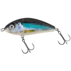 Salmo Wobbler Fatso Sinking Spotted Holo Smelt 12 cm