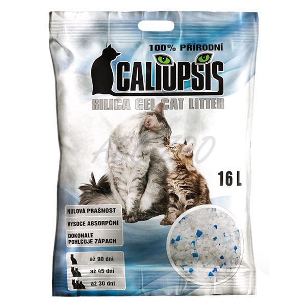 Podestýlka pro kočky CALIOPSIS SILICA - 16 l