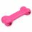TPR Gumová kostička pro psa, růžová – 11 cm