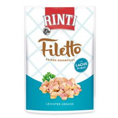 Kapsička RINTI Filetto kuře + losos, 100 g