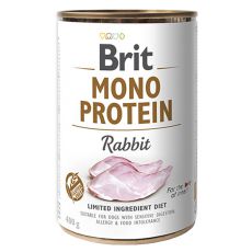 Konzerva, Brit Mono Protein Rabbit, 400 g