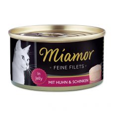 Konzerva Miamor Filet kuře a šunka 100 g