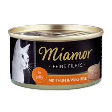 Konzerva Miamor Filet tuňák a křepelčí vejce 100 g