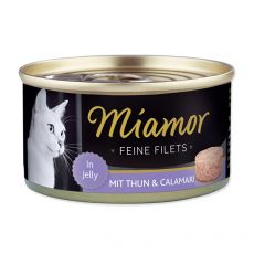 Konzerva Miamor Filet tuňák a kalmar 100 g