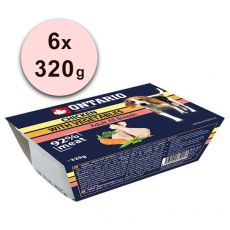 ONTARIO vanička Chicken with Vegetable – 6 x 320 g