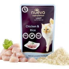 Kapsička NUEVO CAT Light Chicken & Rice 85 g