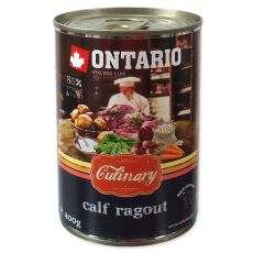 Konzerva ONTARIO Culinary Calf Ragout with Duck 400 g