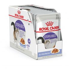 Royal Canin STERILISED in Jelly 12 x 85 g - želé v kapsičce