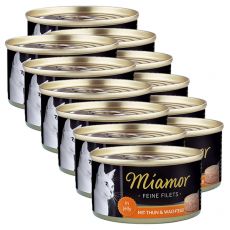 Konzerva Miamor Filet tuňák a křepelčí vejce 12 x 100 g