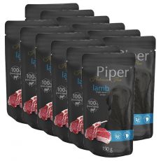 Kapsička Piper Platinum Pure jehně 12 x 150 g