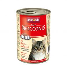 Animonda Cat BROCCONIS hovězí a drůbež 400 g