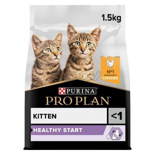 PURINA PRO PLAN KITTEN HEALTHY START kuře 1,5 kg
