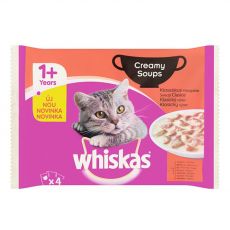 Whiskas Creamy Soups Klasický výběr 4 x 85 g
