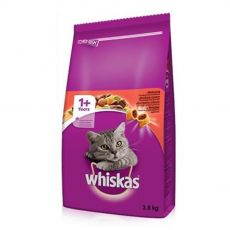 Whiskas hovězí 3,8 kg