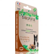 Obojek BIOGANCE Biospotix Small dog S-M s repelentním účinkem 38 cm