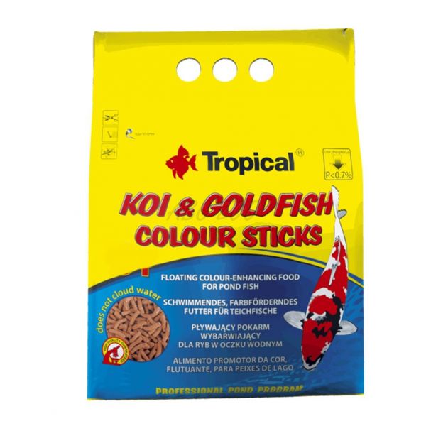 TROPICAL Koi goldfish colour sticks 1 l