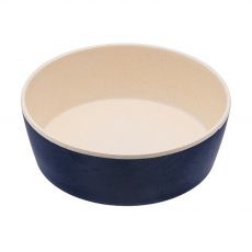 BecoBowl Bambusová miska pro psa – modrá L 18,5 cm / 1,65 l