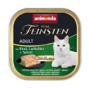 Animonda Vom Feinsten Adult Cat hovězí, losos + špenát 100 g