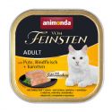 Animonda Vom Feinsten Adult Cat krůtí, hovězí + mrkev 100 g