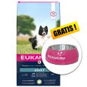 EUKANUBA ADULT Small & Medium Lamb - 12 kg + DÁREK