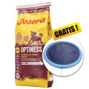JOSERA Optiness Adult 15 kg + Splash Play Mat GRATIS