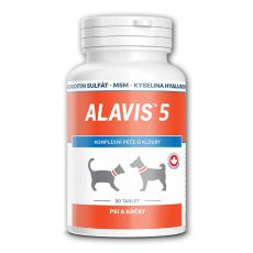 ALAVIS 5 Kloubní přípravek pro psy a kočky - 90 tablet