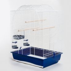 Klec pro papouška EMMA CABRIO bílá - 54 x 39 x 73 cm