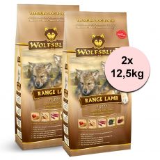 WOLFSBLUT Range Lamb Puppy 2 x 12,5 kg