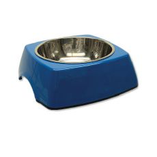 Miska pro psa DOG FANTASY, hranatá - 0,70 l, modrá