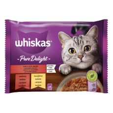 Whiskas kapsle Pure Delight classic selection v želé 4 x 85 g