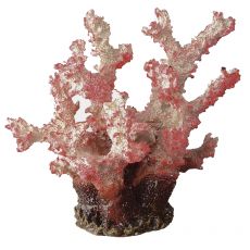Dekorace do akvária - Červený korál, 9,5 cm