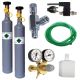 CO2 profesional set s emg. ventilem + náhradní láhev 500 g