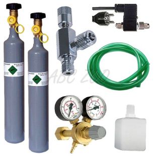 CO2 profesional set s emg. ventilem + náhradní láhev 500 g